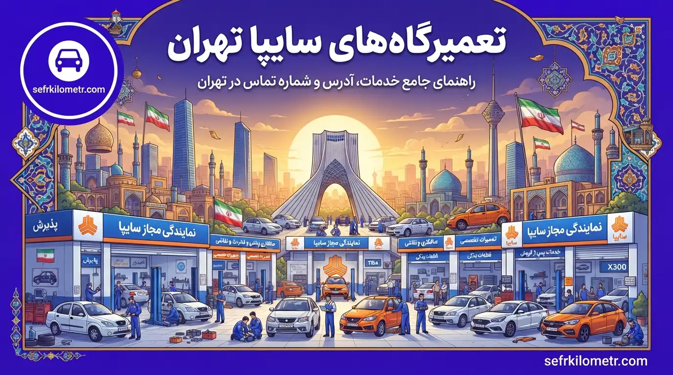 تعمیرگاه-سایپا-تهران
